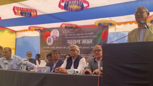 মেজর (অব:) সুরঞ্জন দাশ বঙ্গবন্ধু ও মুক্তিযুদ্ধের চেতনা বাস্তবায়নে আজীবন কাজ করে গেছেন