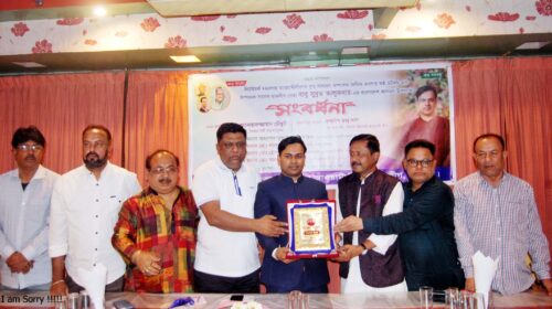 সিলেটে নিউইয়র্ক আওয়ামীলীগ নেতা সুব্রত তালুকদার সংবর্ধিত