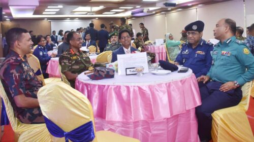 সিলেটে ন্যাশনাল ডিফেন্সের প্রতিনিধিদের সাথে ব্রিফিং সেশন অনুষ্ঠিত