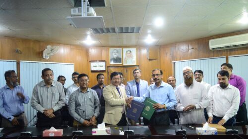 ভারতের নিউটিয়া বিশ্ববিদ্যালয়ের সাথে সিলেট কৃষি বিশ্ববিদ্যালয়ের চুক্তি