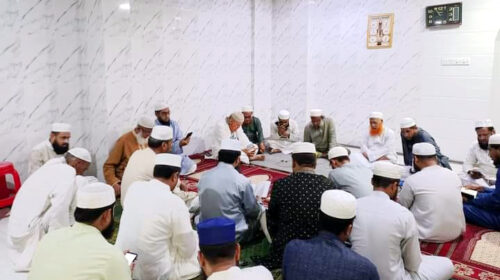 আমীরে মজলিসের মাগফিরাত কামনায় সিলেট মহানগর ও জেলার খতমে কোরআন ও দোয়া