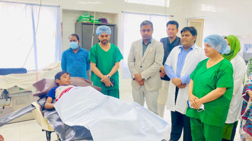 দক্ষিণ সুরমা উপজেলা স্বাস্থ্য কমপ্লেক্সে ‘‘অপারেশন থিয়েটার’’ উদ্বোধন