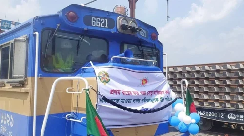 পদ্মা সেতুতে ট্রেন চলাচল উদ্বোধন
