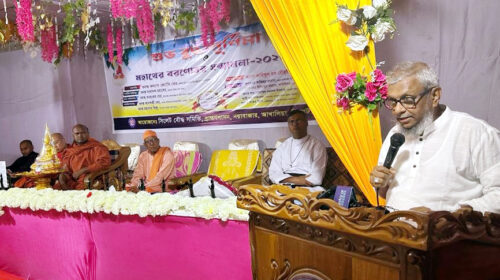 শুভ বুদ্ধ পূর্ণিমা উপলক্ষ্যে বৌদ্ধ সমিতি’র অনুষ্ঠানমালা সম্পন্ন