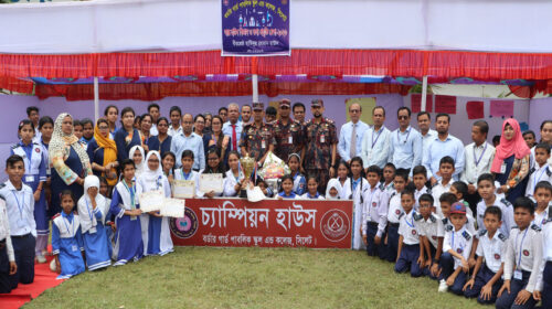 বর্ডার গার্ড পাবলিক স্কুল এন্ড কলেজে প্রাণবন্ত বিজ্ঞান ও প্রযুক্তি মেলা