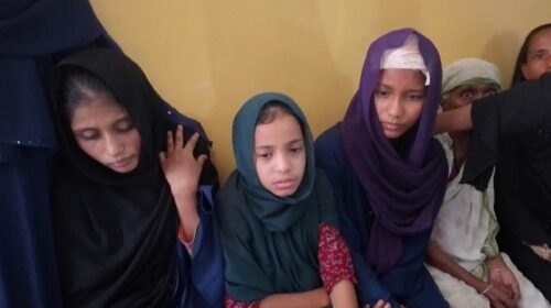 গোলাপগঞ্জে ক্লাস চলাকালে মাদ্রাসার ছাদ ধসে পড়ে ৩ ছাত্রী আহত