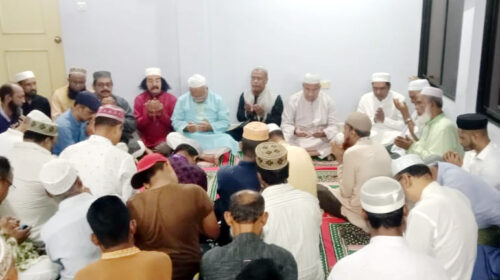 সাবেক মেয়র বদর উদ্দিন কামরান পরিবারের দোয়া ও আলোচনা সভা