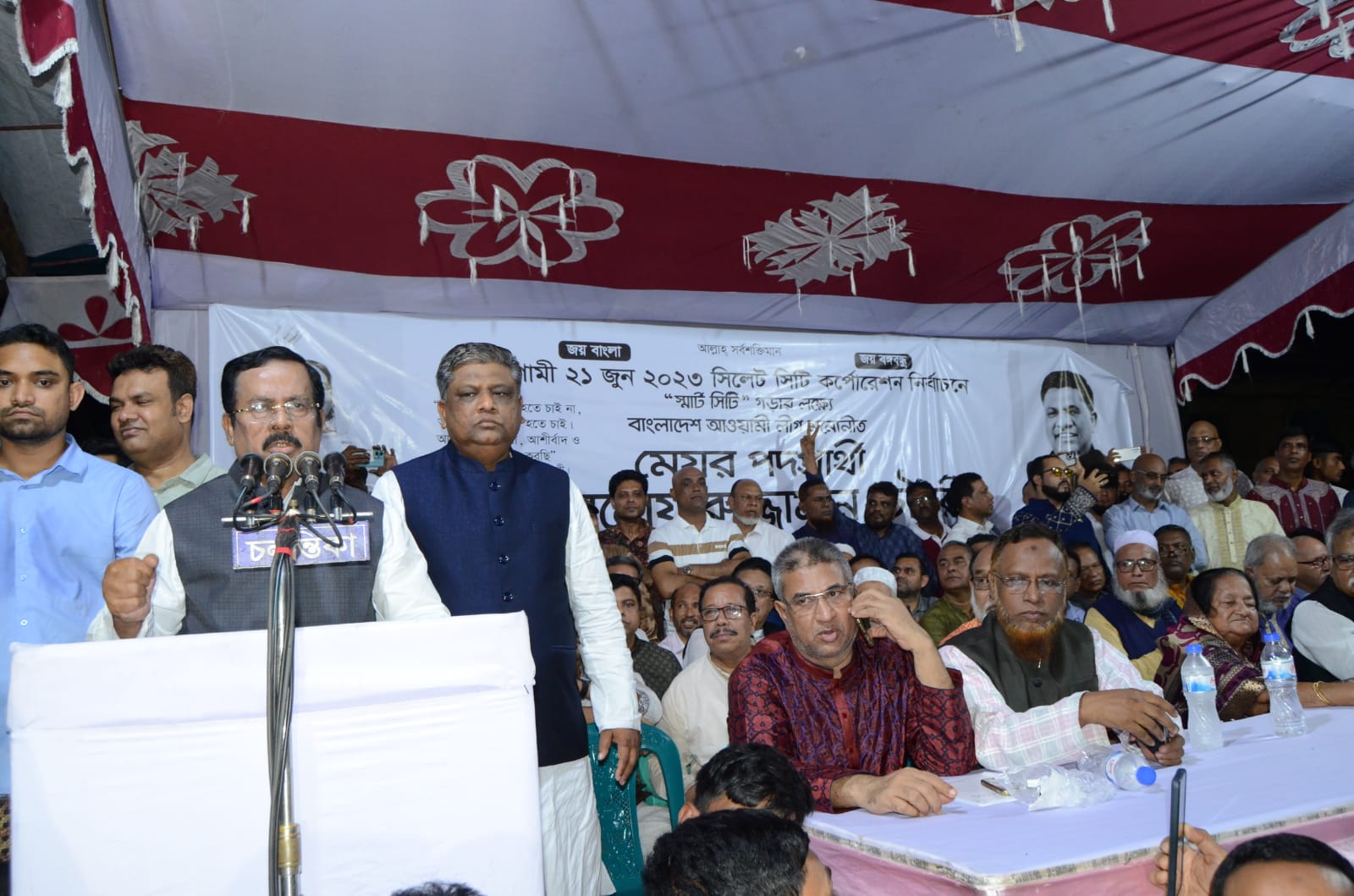 সিলেটের উন্নয়নে আনোযারুজ্জামানকেই প্রয়োজন: নানক