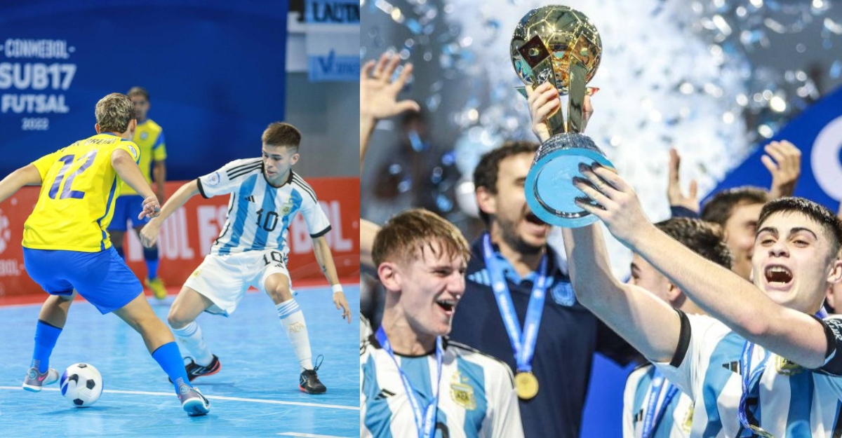 ব্রাজিলকে উড়িয়ে আর্জেন্টিনার শিরোপা জয়