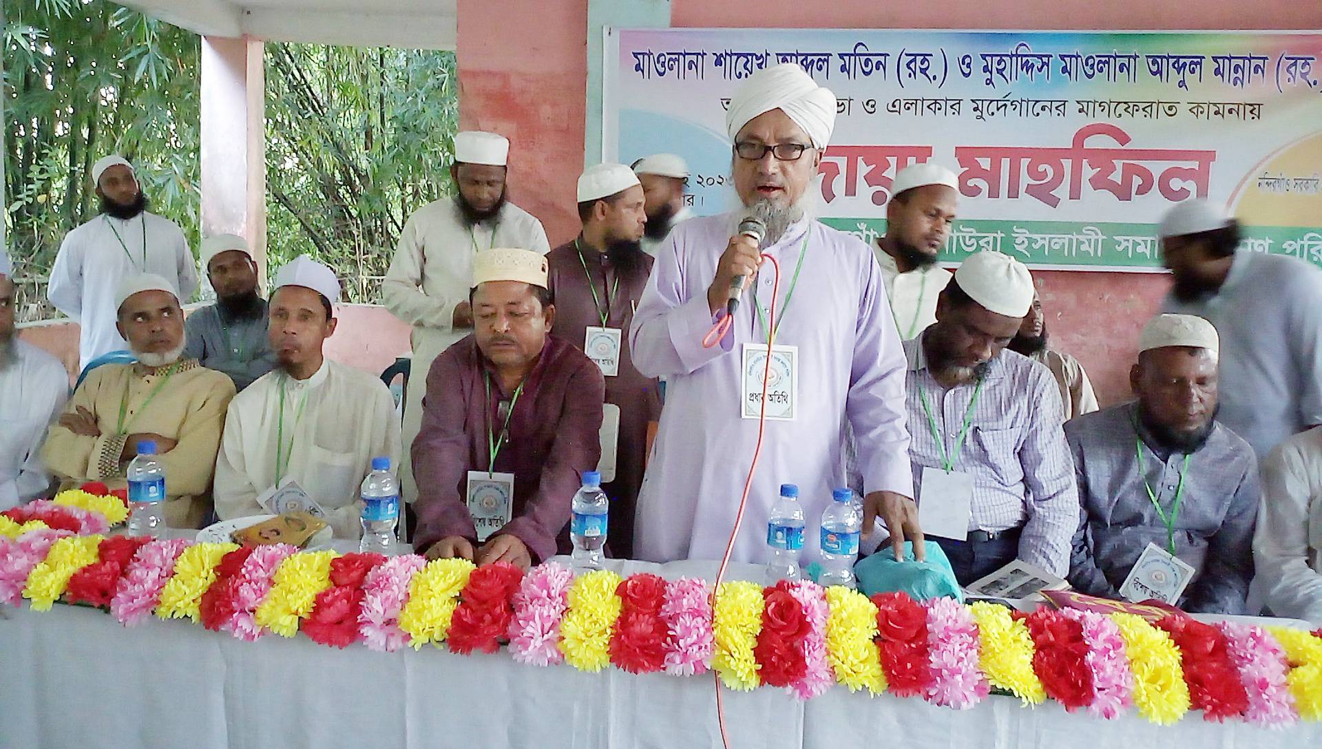 নন্দিরগাঁওয়ে উত্তর সিলেটের দুই শীর্ষ আলেমের জীবনকর্ম শীর্ষক আলোচনা সভা