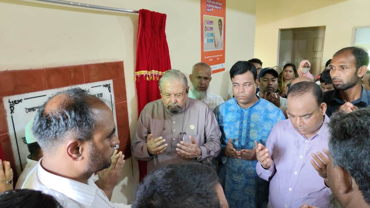 জৈন্তাপুরে চিকনাগুল ইউনিয়ন স্বাস্থ্য ও পরিবার কল্যাণ কেন্দ্র উদ্বোধন