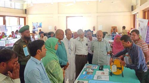 ওসমানীনগরে জাতীয় স্থানীয় সসরকার দিবস উপলক্ষে উন্নয়ন মেলা