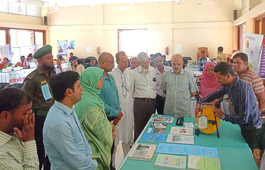 ওসমানীনগরে জাতীয় স্থানীয় সসরকার দিবস উপলক্ষে উন্নয়ন মেলা