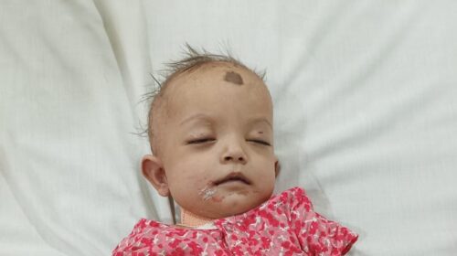 স্বজনদের কাঁদিয়ে না ফেরার দেশে শিশু রুবাবা