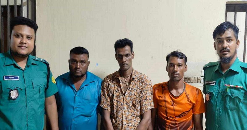 সিলেটে ২১ বস্তা ভারতীয় চিনি জব্দ, গ্রেফতার-৩