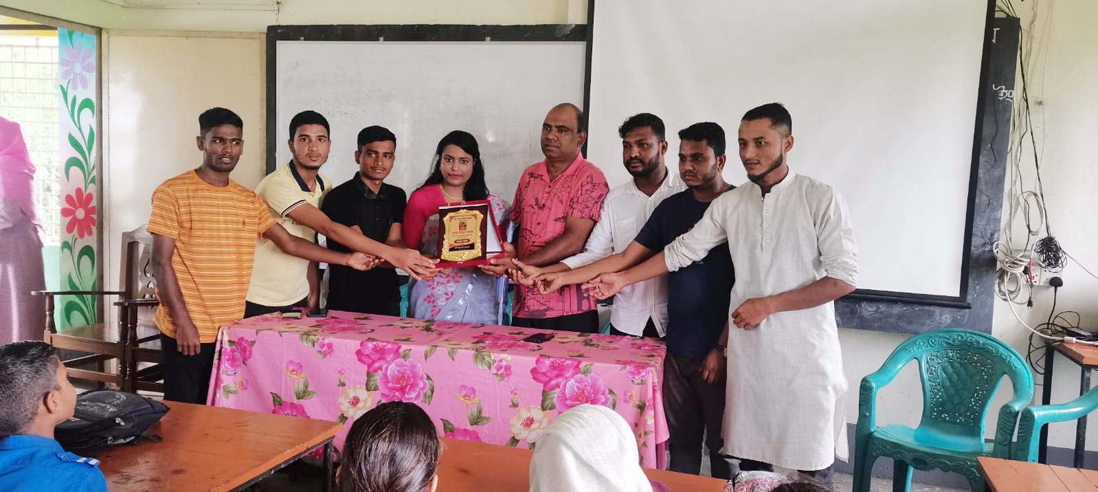 কোম্পানীগঞ্জ উপজেলার শ্রেষ্ট কাব শিক্ষককে বর্ণি স্টুডেন্ট ফোরামের সংবর্ধনা