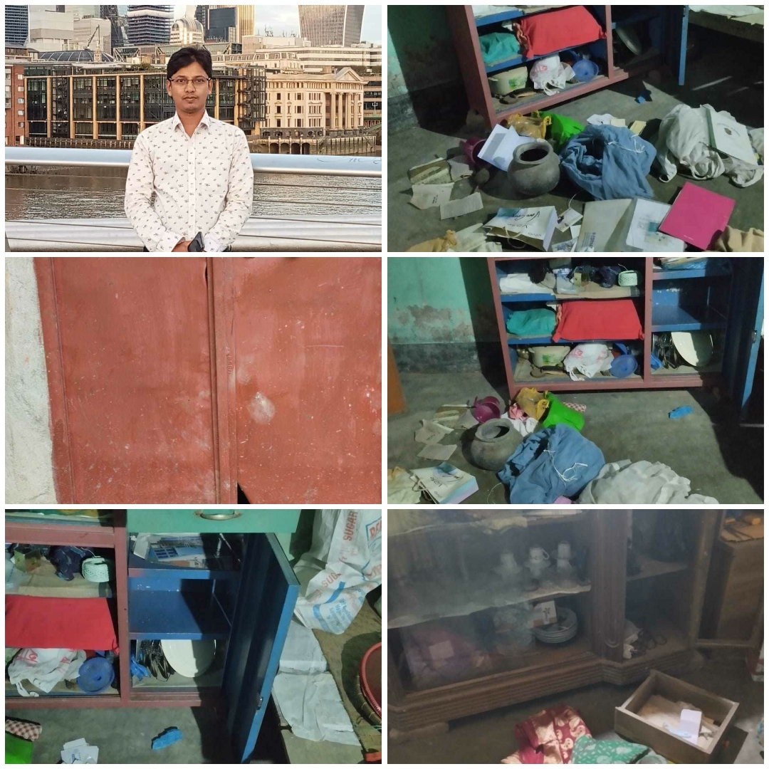 লন্ডন প্রবাসী আতাউস সাত্তারের বাড়িতে হামলা, লুটপাট