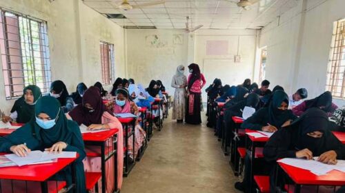 পুসাবের ৬ষ্ঠ মেধাবৃত্তি পরীক্ষা অনুষ্ঠিত
