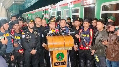 নাশকতা রোধে সিলেট রেল স্টেশনে নিরাপত্তা জোরদার
