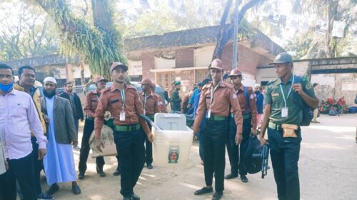 সিলেটের ৭৫টি ভোটকেন্দ্রে ব্যালট পেপার প্রেরণ