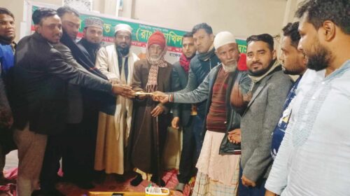 মাধবপুরে এতিম খানায় স্বচ্ছতা গ্রুপের নগদ টাকা প্রদান