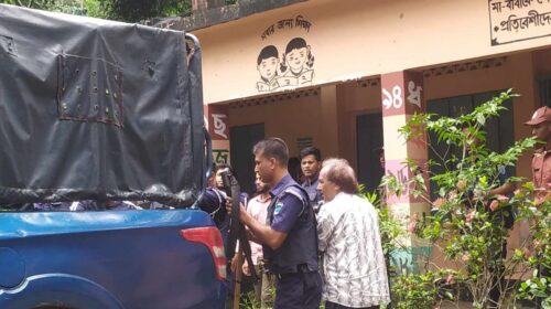 বিয়ানীবাজারে একটি কেন্দ্রে ৪০ মিনিট ভোট গ্রহণ স্থগিত, আটক- ৫