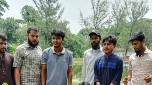 বৈষম্যবিরোধী ছাত্র আন্দোলনের এমসি কলেজ শাখার বৃক্ষরোপণ