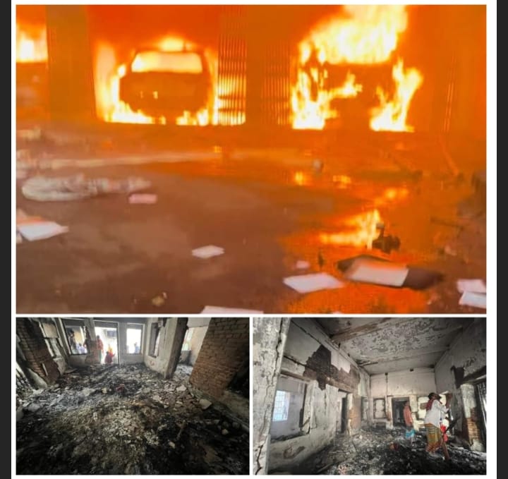 যুক্তরাজ্য প্রবাসী সাবেক ছাত্রনেতা ইমতিয়াজের বাড়িতে অগ্নিসংযোগ