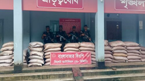 সিলেট ও সুনামগঞ্জ থেকে অর্ধকোটি টাকার ভারতীয় পণ্য জব্দ