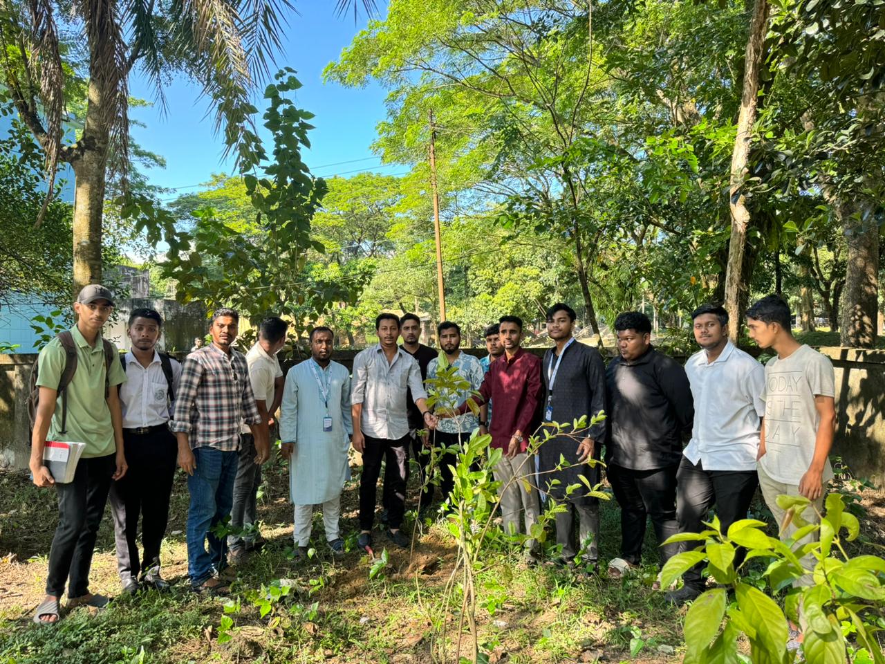সিলেট সরকারী কলেজে স্বপ্নচূড়ার বৃক্ষরোপণ কর্মসূচি পালিত
