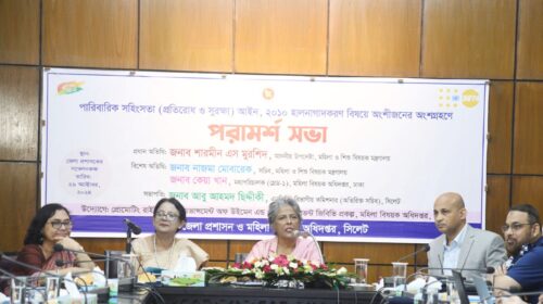 নারীর প্রতি সহিংসতা সামজিক ব্যাধি- উপদেষ্টা শারমীন এস মুরশিদ