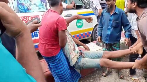 কাজিরবাজার সেতুতে থাকা লোহার বারে আঘাতপ্রাপ্ত হয়ে কিশোর শ্রমিকের মৃত্যু