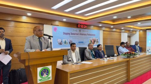বিশ্ববিদ্যালয় সমূহে যুগোপযোগী ভেটেরিনারিয়ান তৈরী করতে হবে- সিকৃবি ভিসি