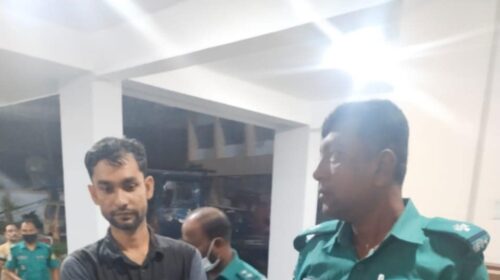 কোম্পানীগঞ্জের শাহীন হত্যা মামলার ওয়ারেন্টভুক্ত আসামি শাহেদ ঢাকায় গ্রেপ্তার