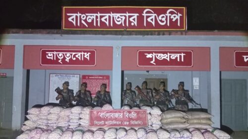 সিলেটে ২ কোটি টাকার চোরাই পণ্য আটক