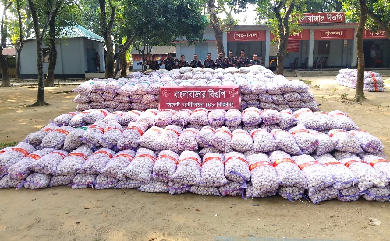 সিলেটে কোটি টাকার চোরাচালানী মালামাল আটক