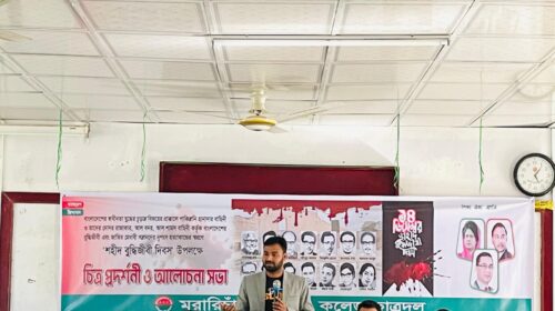 এমসি কলেজ ছাত্রদলের শহীদ বুদ্ধিজীবী দিবস পালন