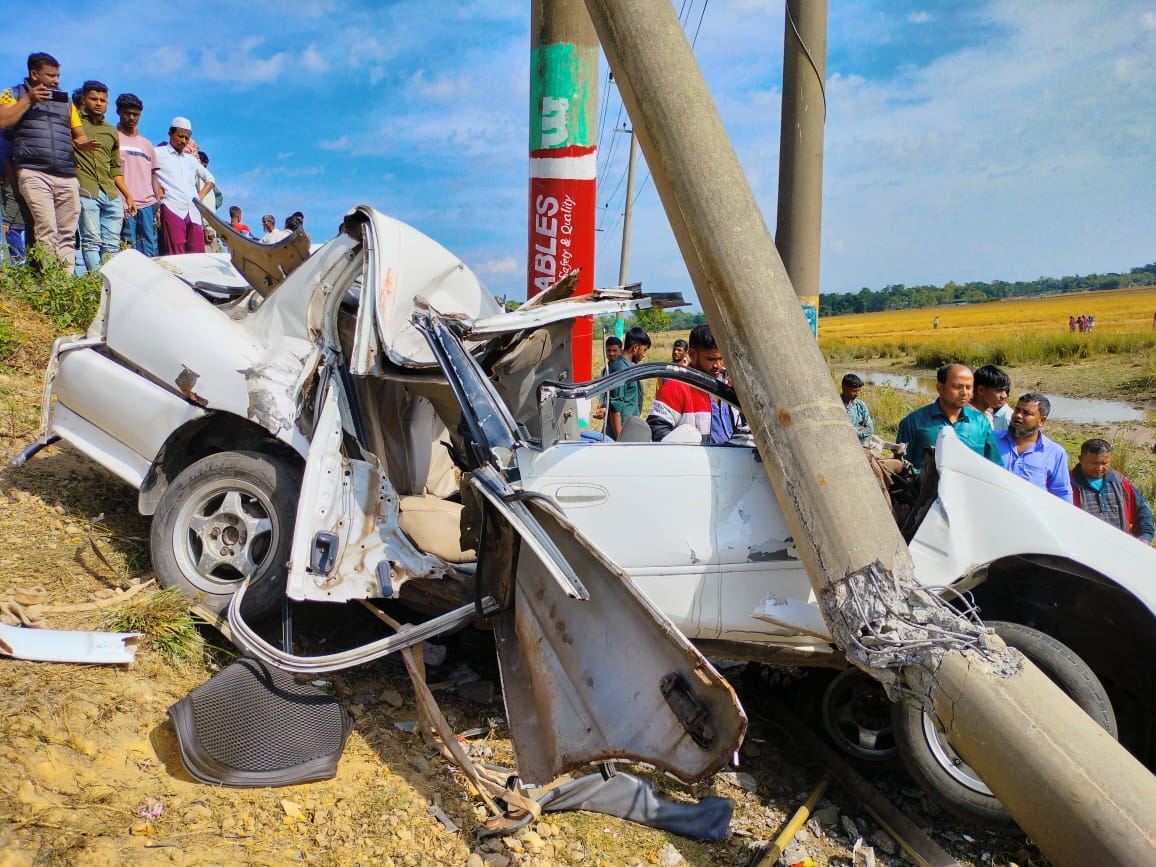 সিলেটে-তামাবিল মহাসড়ক দূর্ঘটনায় নিহত-3