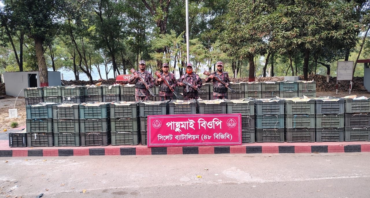সিলেটে কোটি টাকার চোরাচালানী মালামাল আটক