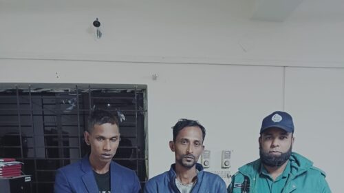 সিলেটে ধারালো অস্ত্রসহ দুই যুবক গ্রেপ্তার