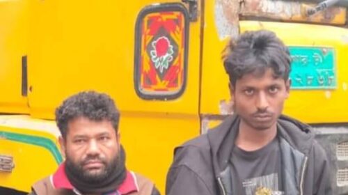 সিলেটে ২৯০ বস্তা ভারতীয় চিনি সহ আটক-২