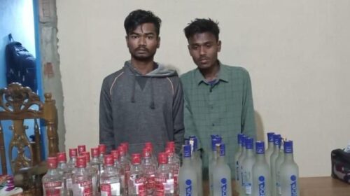 সিলেটে বিদেশী মদ সহ আটক-২