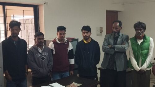 সিলেটে জুয়া খেলার সময় আটক-৬