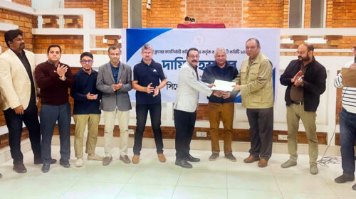 সিলেট ক্লাবের নতুন কমিটির দায়িত্ব গ্রহণ