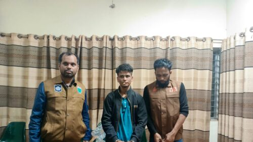 কোম্পানীগঞ্জে ডিবি পুলিশের অভিযানে ফেনসিডিলসহ যুবক আটক