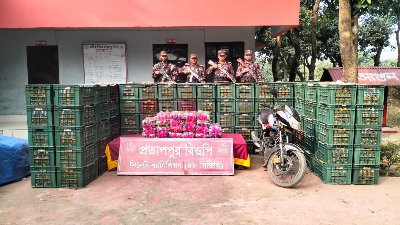 সিলেটে কোটি টাকার চোরাচালানী মালামাল আটক