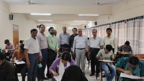 সিকৃবিতে ২০২৪-২৫ শিক্ষাবর্ষে স্নাতক প্রথম বর্ষের ভর্তি পরীক্ষায় উপস্থিতির হার ৬৬%