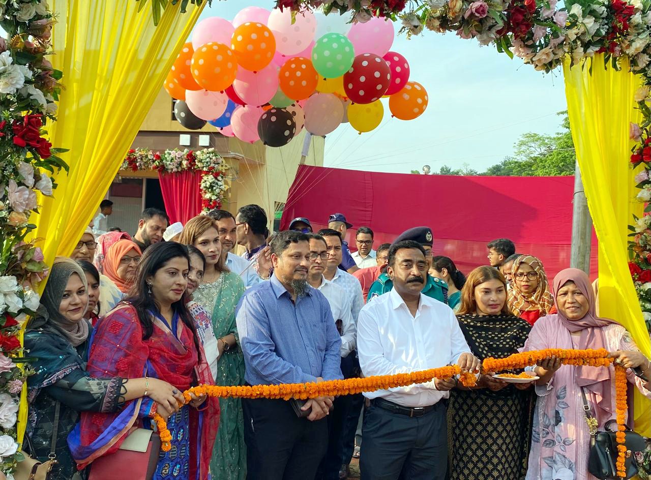 সিলেট শাহী ঈদগাহ মাঠে বৈশাখী এবং ক্ষুদ্র ও কুটির শিল্প মেলার উদ্বোধন