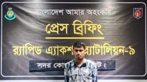সিলেটে ২৮২ বোতল বিদেশী মদসহ আটক-১