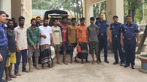 ধলাই নদীতে অবৈধ বালু-পাথর লুট, আটক ৯ জনের ২ বছরের কারাদণ্ড